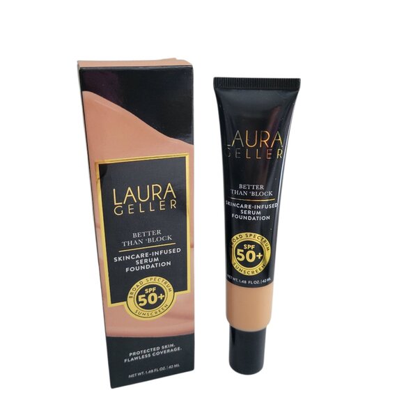Laura Geller Better Than Block Skincare-infused Serum Foundation MEDIUM 1.48 oz - Picture 1 of 7